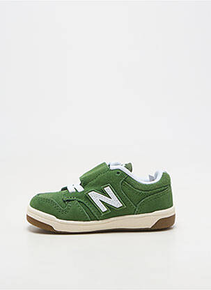 Bėgimo bateliai apvalus mygtukas apvalus mygtukas žalias NEW BALANCE berniukas