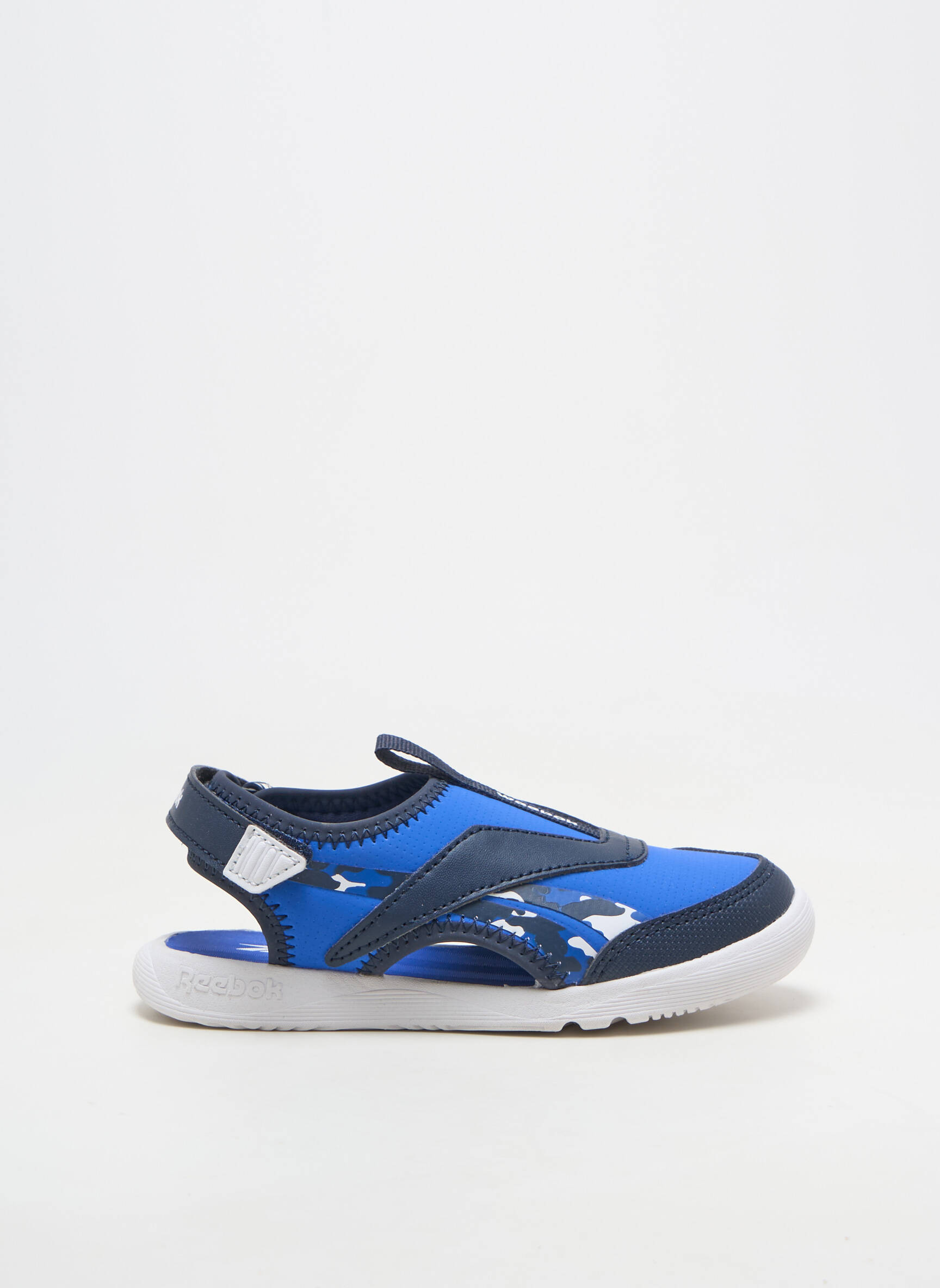 Bėgimo bateliai lygus medžiaga apvalus mygtukas mėlyna REEBOK berniukas