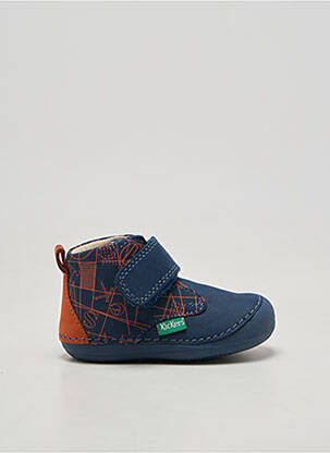 Bateliai velcro užsegimas platforma mėlyna KICKERS berniukas