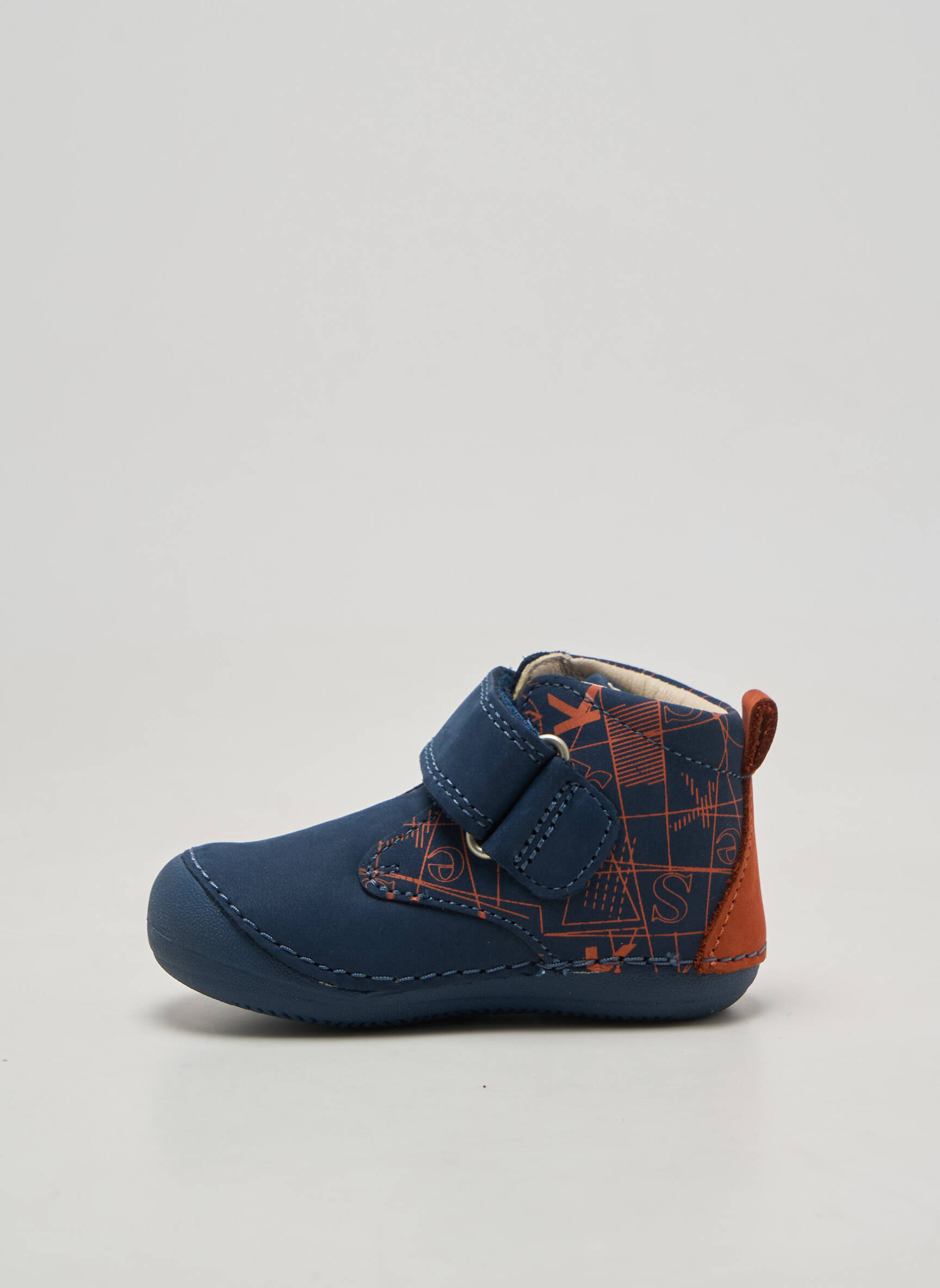 Bateliai velcro užsegimas platforma mėlyna KICKERS berniukas
