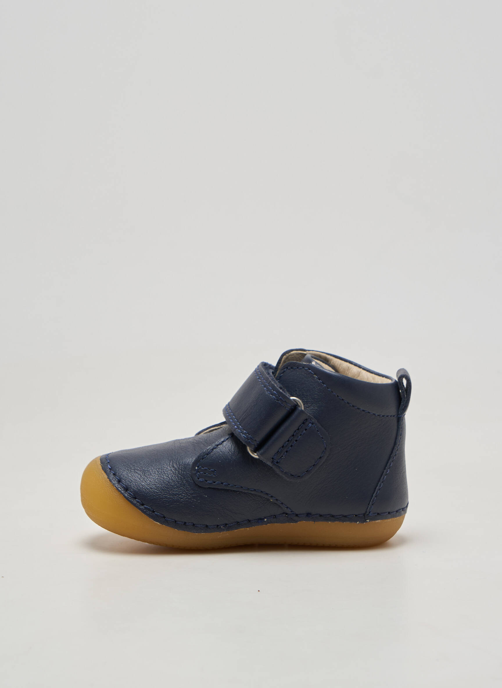 Bateliai velcro užsegimas apvalus mygtukas mėlyna KICKERS berniukas