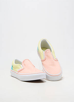 Slip-on batai apvalus mygtukas apvalus mygtukas rožinė VANS mergina