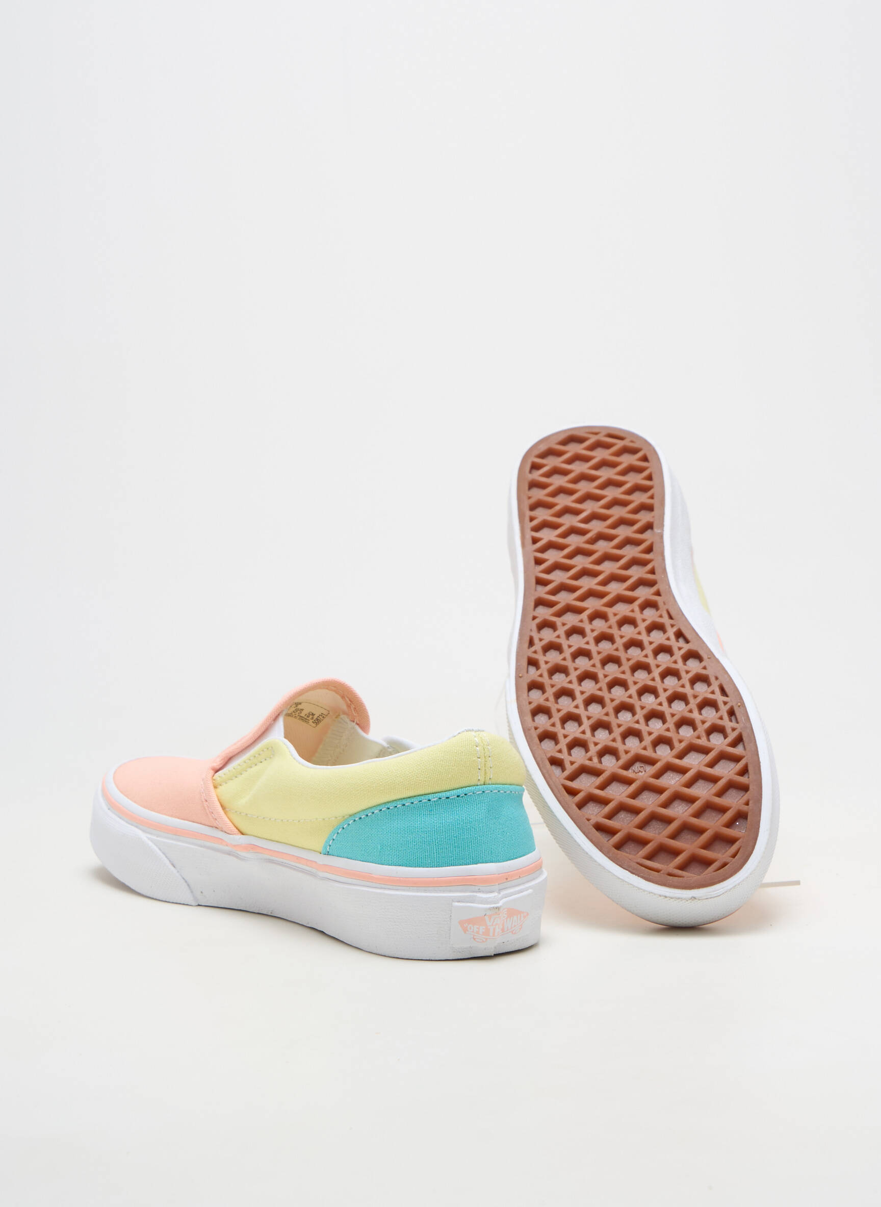 Slip-on batai apvalus mygtukas apvalus mygtukas rožinė VANS mergina