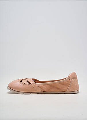 Balerinos lygus audinys plokščias kulnas iki 3 cm rožinė ZAPATO FEROZ moteris