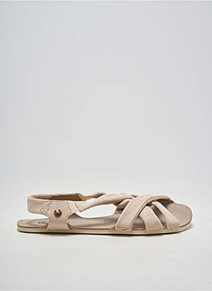 Sandalai/nu pėdos plokščias kulnas iki 3 cm bežinis ZAPATO FEROZ moteris