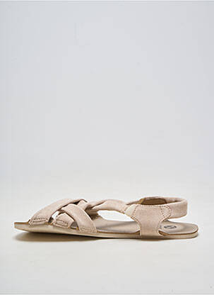 Sandalai/nu pėdos plokščias kulnas iki 3 cm bežinis ZAPATO FEROZ moteris