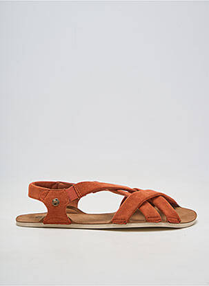 Sandalai/nu pėdos plokščias kulnas iki 3 cm rudas ZAPATO FEROZ moteris