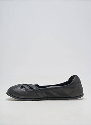 Balerinos lygus medžiaga plokščias kulnas iki 3 cm juodas ZAPATO FEROZ moteris