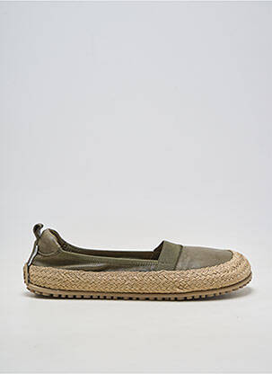 Balerinos lygus medžiaga plokščias kulnas iki 3 cm žalias ZAPATO FEROZ moteris