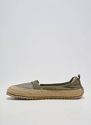 Balerinos lygus medžiaga plokščias kulnas iki 3 cm žalias ZAPATO FEROZ moteris