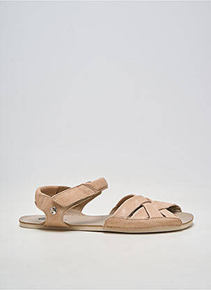 Sandalai/nu pėdos lygus medžiaga plokščias kulnas iki 3 cm rožinė ZAPATO FEROZ moteris