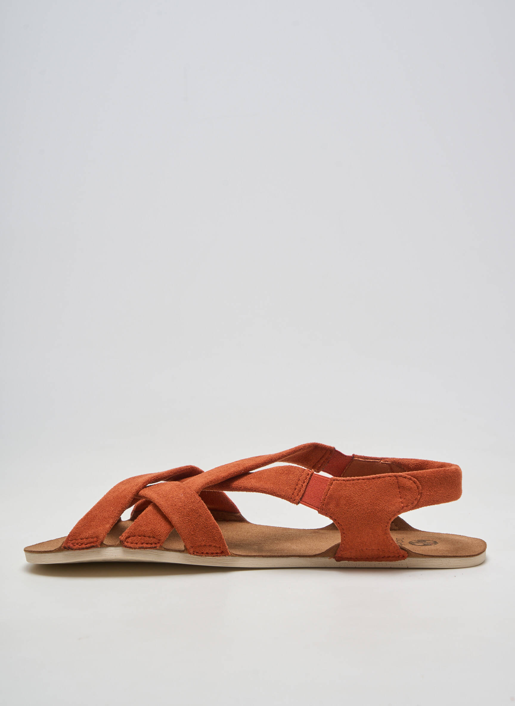 Sandalai/nu pėdos plokščias kulnas iki 3 cm rudas ZAPATO FEROZ moteris