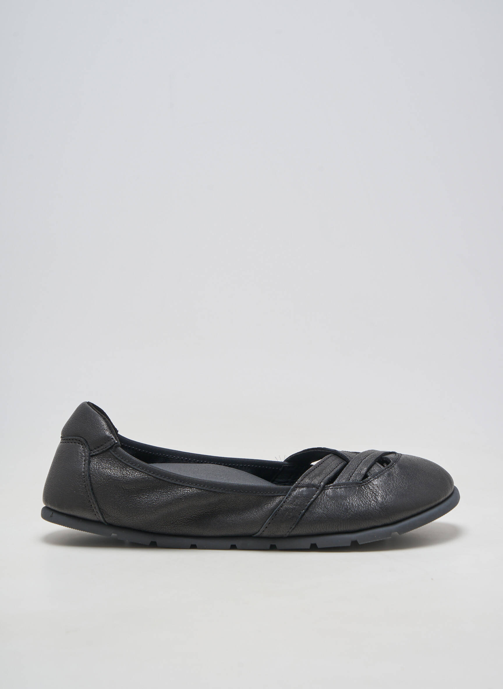 Balerinos lygus medžiaga plokščias kulnas iki 3 cm juodas ZAPATO FEROZ moteris