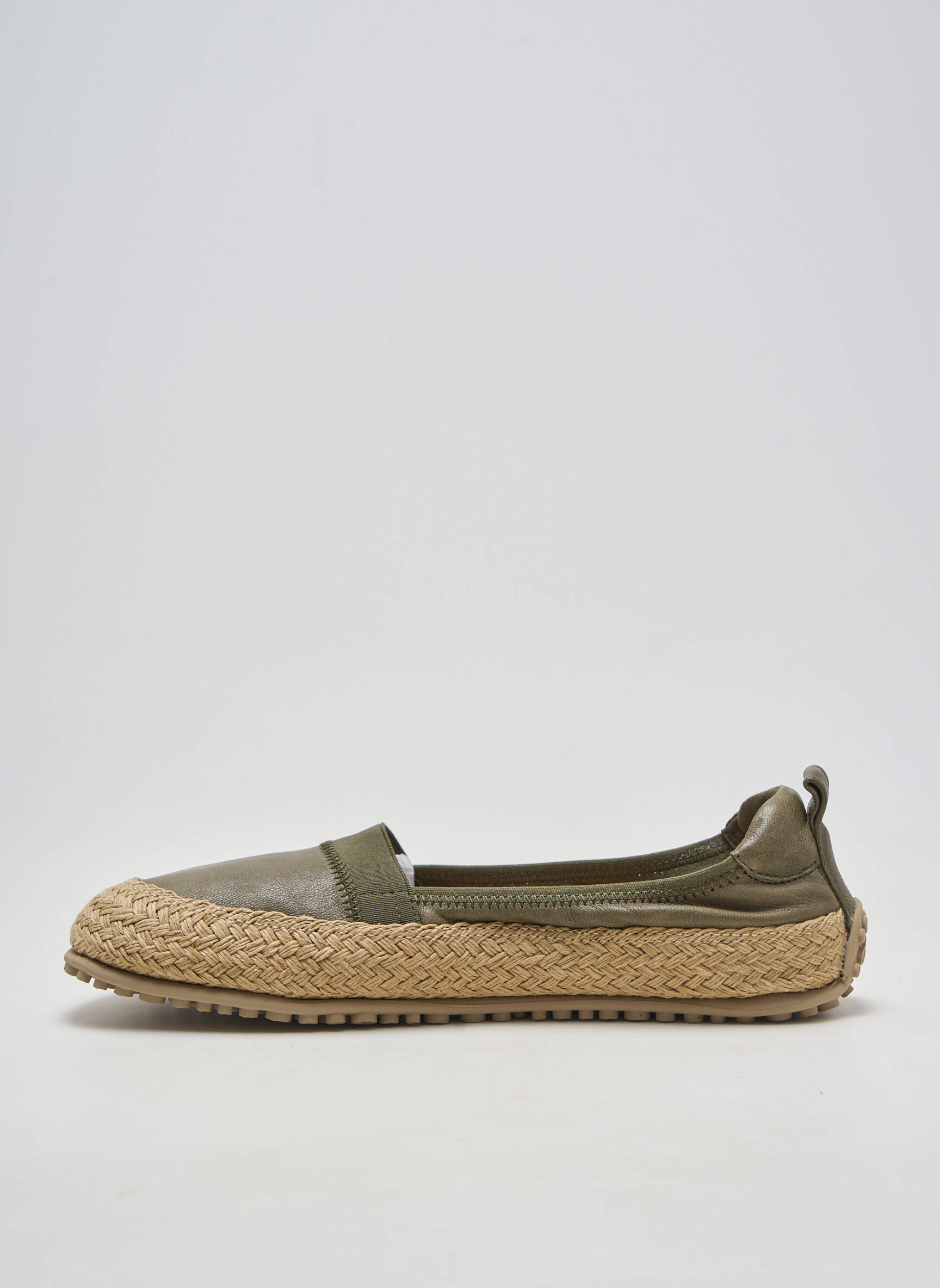 Balerinos lygus medžiaga plokščias kulnas iki 3 cm žalias ZAPATO FEROZ moteris