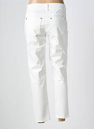 7/8 kelnės uždarymas su užtrauktuku po mygtuku uždengimu baltas BETTY BARCLAY moteris