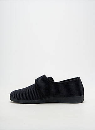 Bateliai/pantofliai velcro užsegimas apvalus mygtukas juodas SEMELFLEX vyras