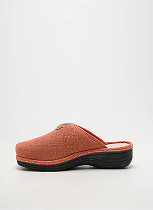 Bateliai/pantofliai apvalus mygtukas kulnas nuo 4 iki 6 cm oranžinė LA MAISON DE L'ESPADRILLE moteris