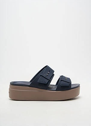 Mule/sabotai satino audinys kulnas nuo 4 iki 6 cm juodas CROCS moteris