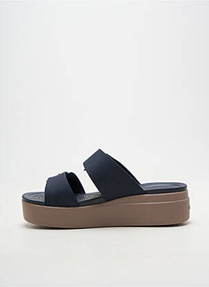 Mule/sabotai satino audinys kulnas nuo 4 iki 6 cm juodas CROCS moteris