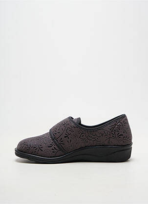 Bateliai/pantofliai velcro užsegimas plokščias kulnas iki 3 cm pilka ROMIKA moteris
