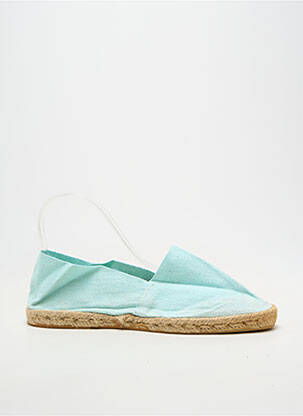 Espadrilės apvalus mygtukas plokščias kulnas iki 3 cm mėlyna LA MAISON DE L'ESPADRILLE moteris