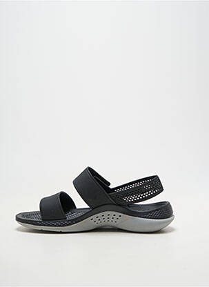 Sandalai/nu pėdos plokščias kulnas iki 3 cm juodas CROCS moteris