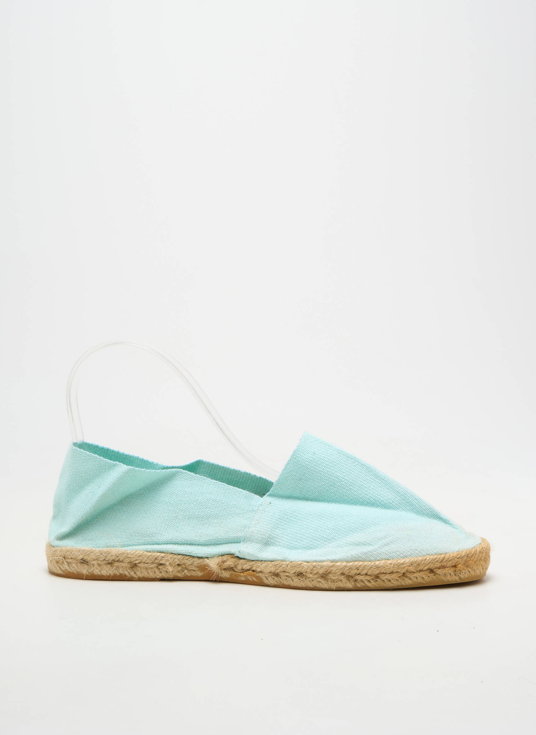 Espadrilės apvalus mygtukas plokščias kulnas iki 3 cm mėlyna LA MAISON DE L'ESPADRILLE moteris