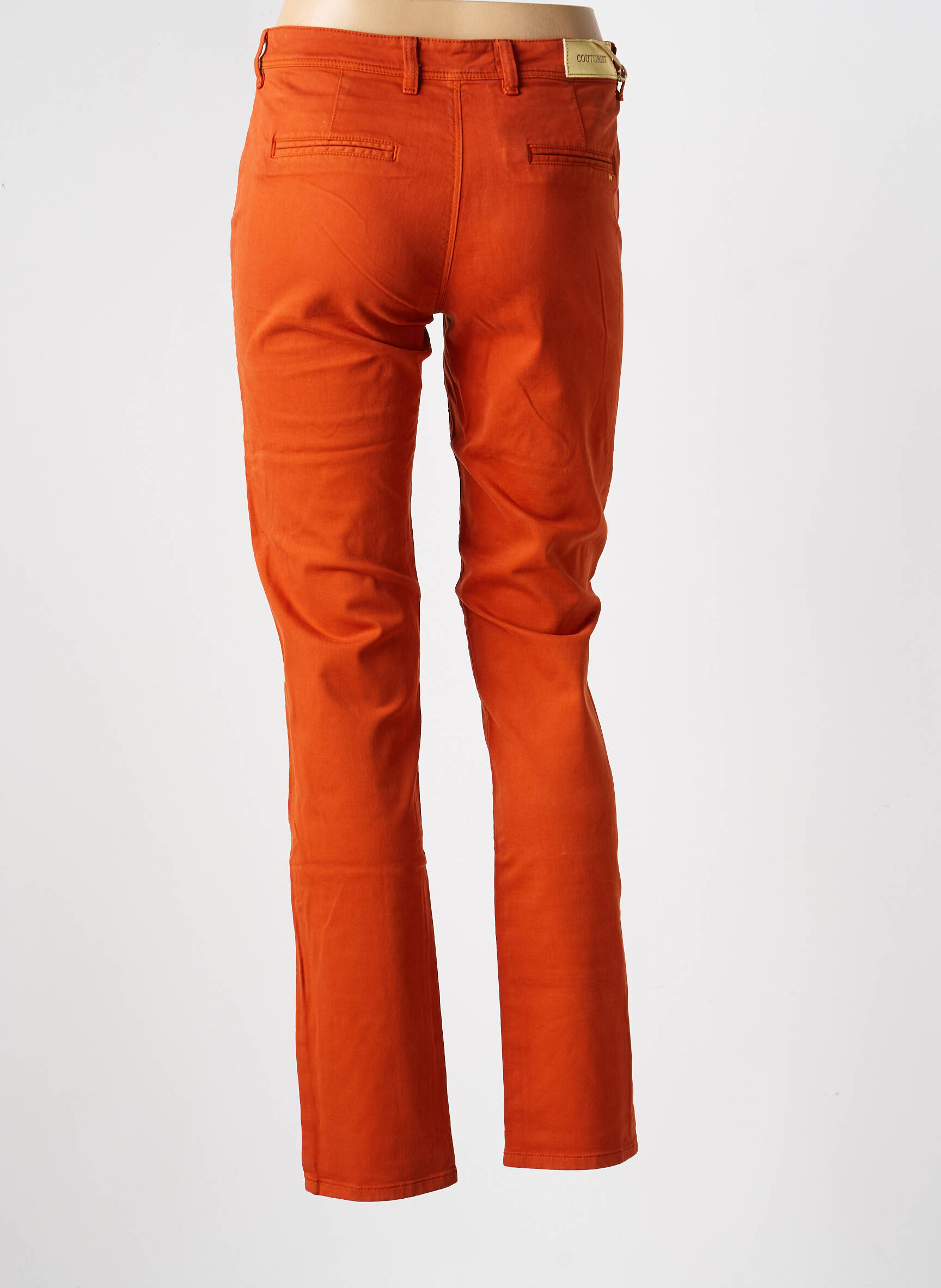 Lieknos kelnės kišenės oranžinė COUTURIST moteris