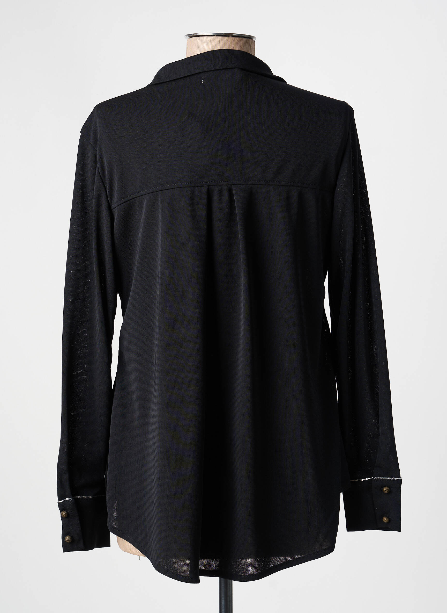 Bluzonai ilgos rankovės ilgos rankovės juodas DENIM &DRESS moteris