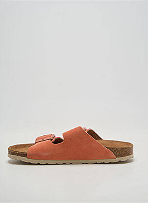Mule/sabotai plokščias kulnas iki 3 cm rožinė NÖRVIK moteris