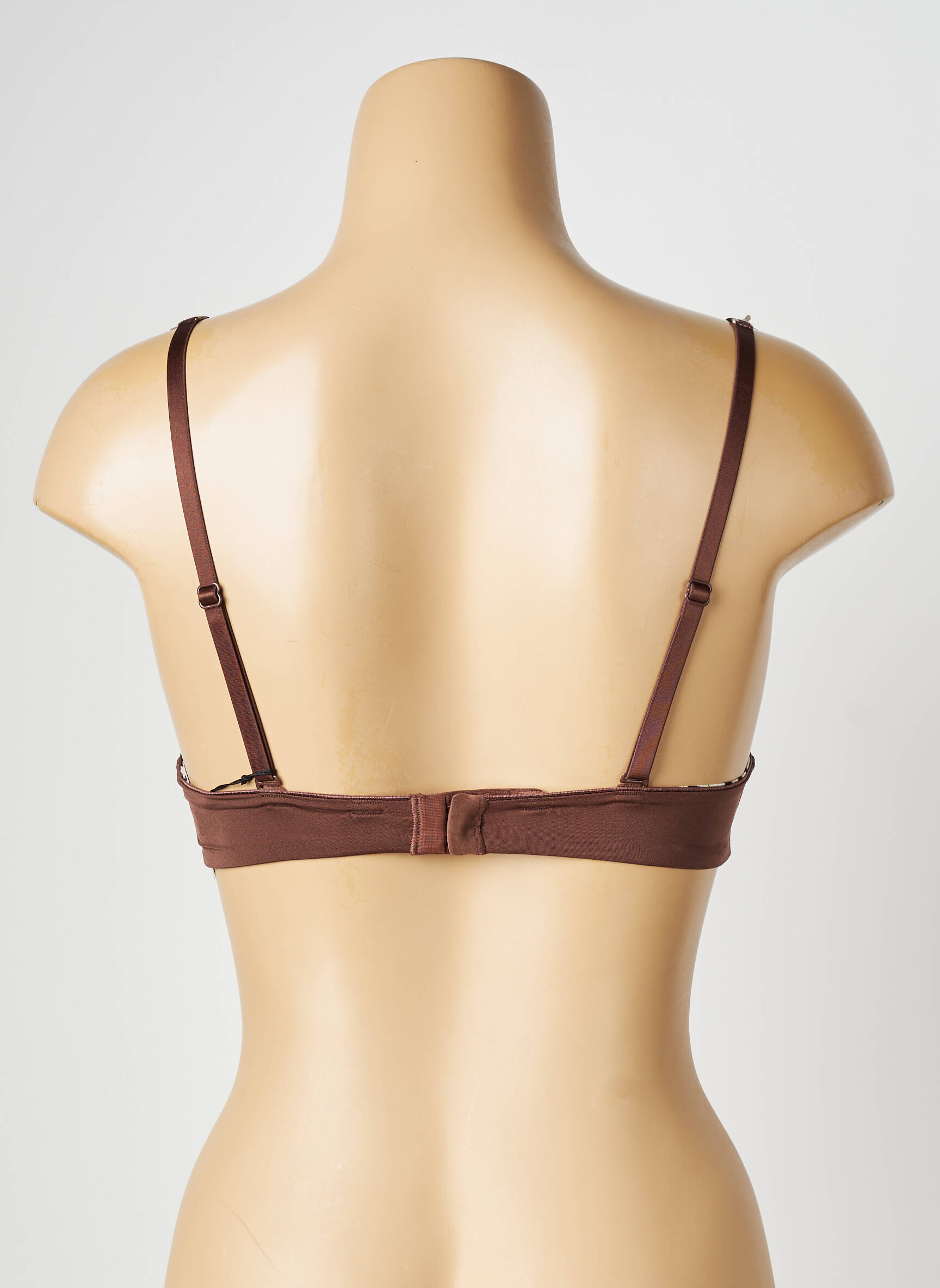 Liemenėlė push-up liemenėlė su aukštu palaikymu push-up liemenėlė su aukštu palaikymu rudas CHANTELLE moteris