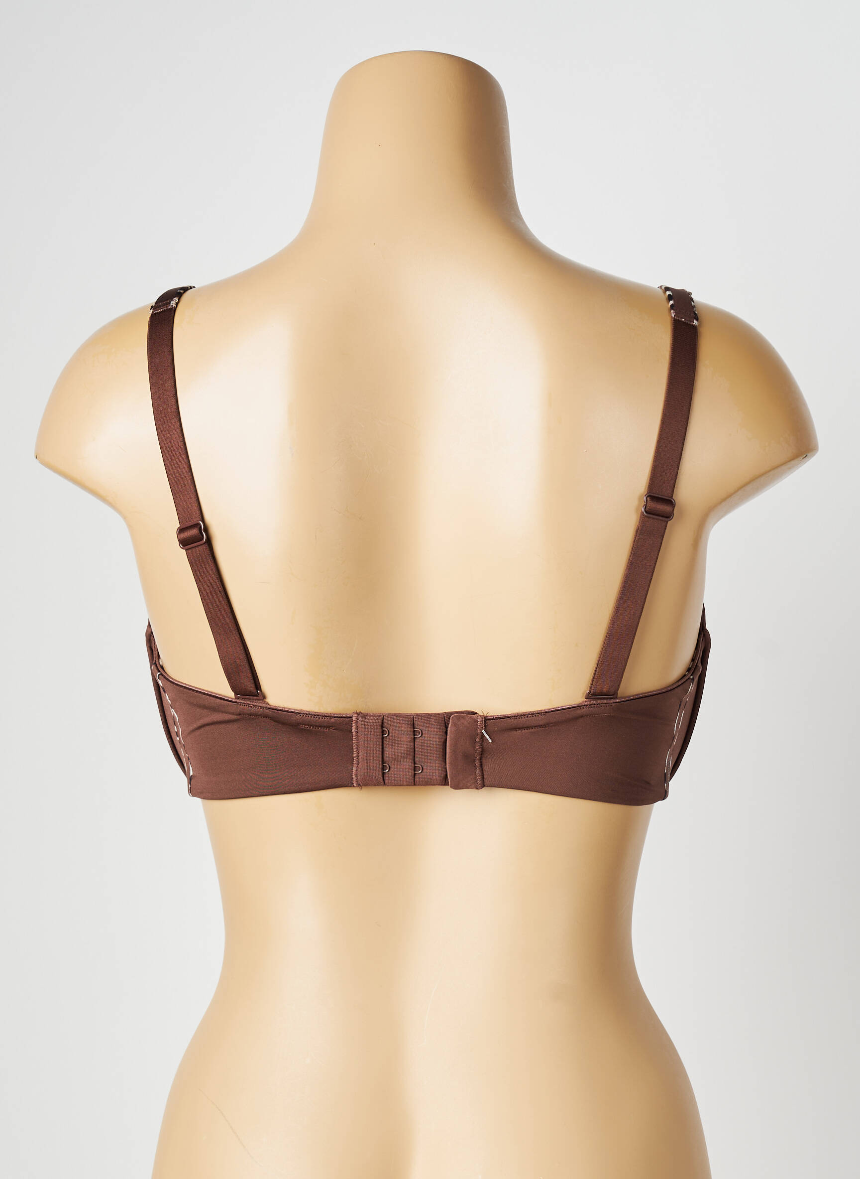 Liemenėlė push-up liemenėlė su aukštu palaikymu push-up liemenėlė su aukštu palaikymu rudas CHANTELLE moteris