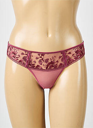 Tanga tamprumas rožinė SIMONE PERELE moteris