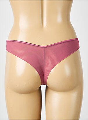 Tanga tamprumas rožinė SIMONE PERELE moteris