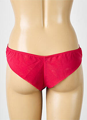 Tanga satino efektas raudona SIMONE PERELE moteris