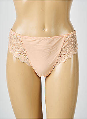 Tanga nėrinių audimas oranžinė SIMONE PERELE moteris