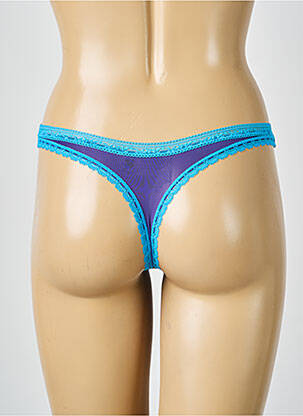 Tanga tanga mėlyna PASSIONATA moteris