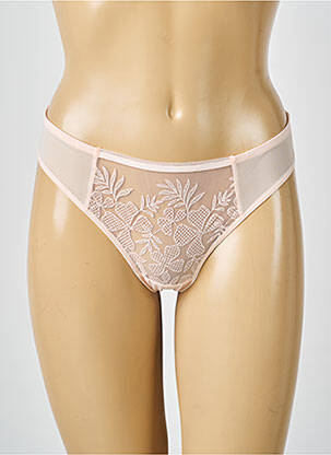 Tanga tamprumas rožinė SIMONE PERELE moteris