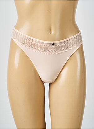 Tanga mikropluoštai rožinė PASSIONATA moteris