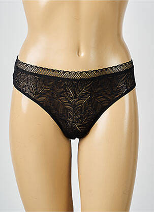 Tanga tanga juodas SIMONE PERELE moteris