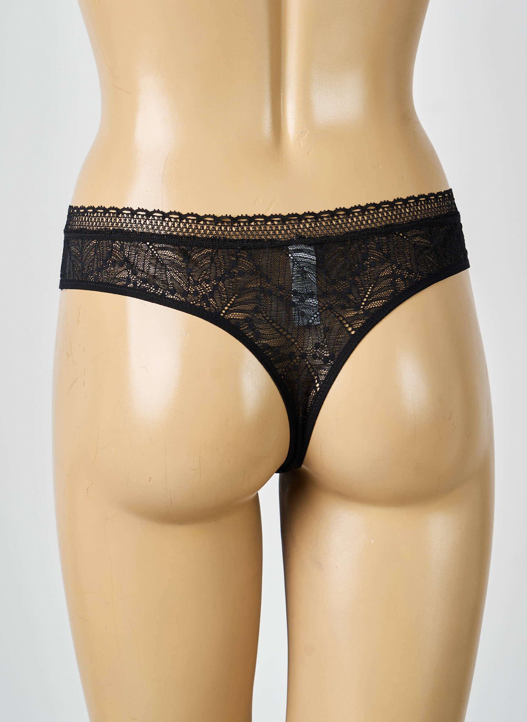 Tanga tanga juodas SIMONE PERELE moteris