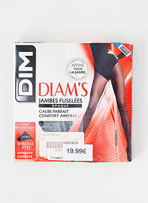 Kojinės tamprumas juodas DIM moteris