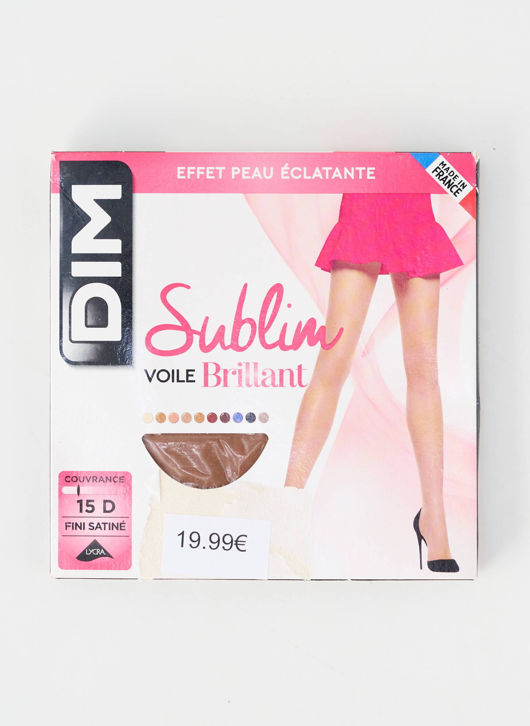 Kojinės tinklinis audinys bežinis DIM moteris