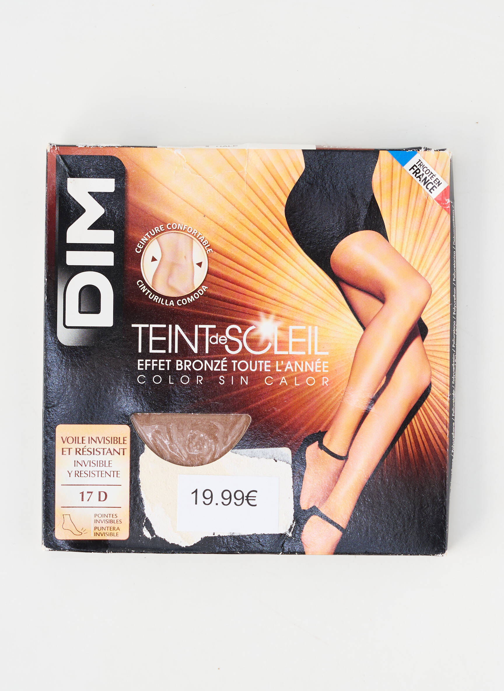 Kojinės tamprumas bežinis DIM moteris