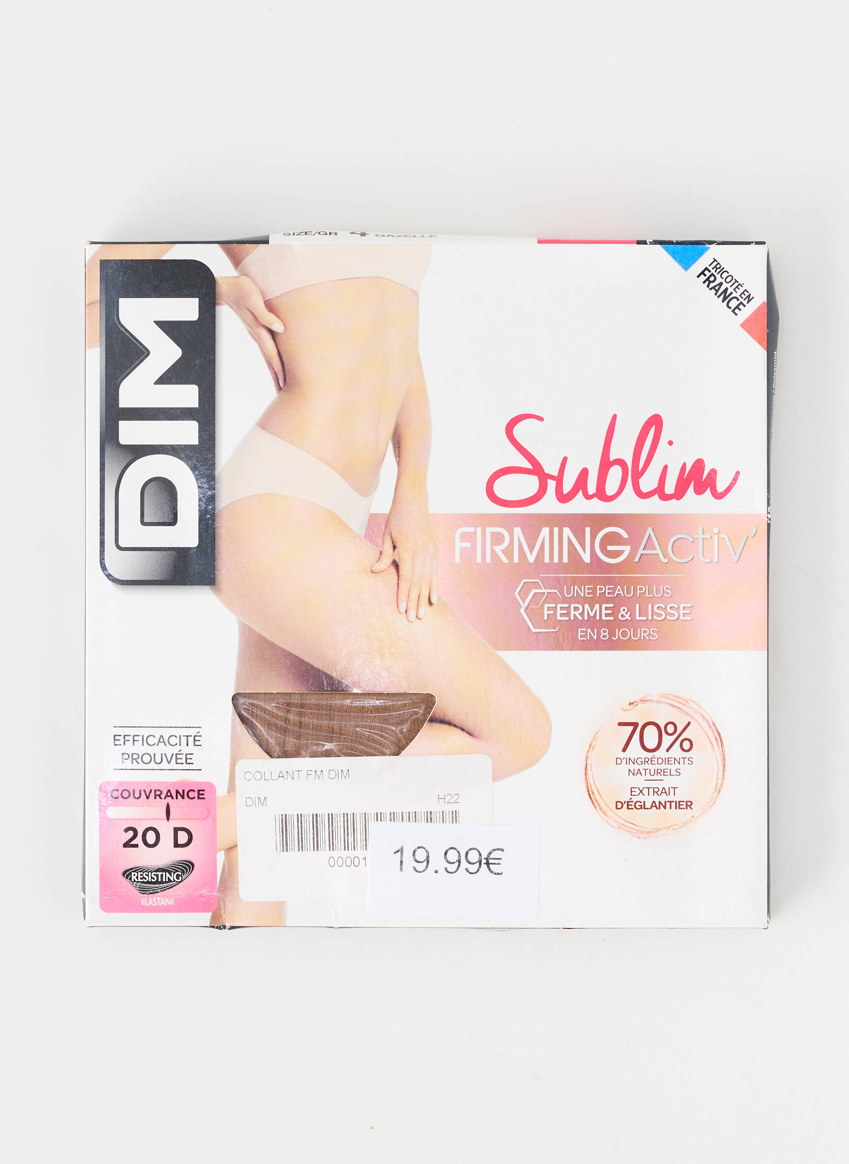 Kojinės tamprumas bežinis DIM moteris