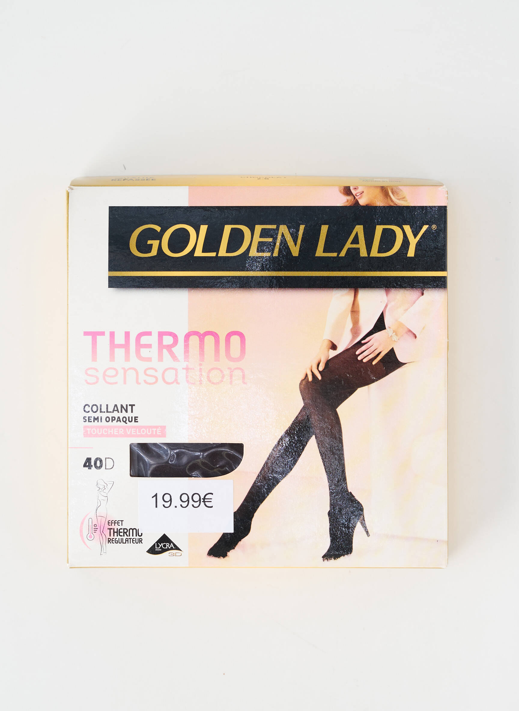 Kojinės tamprumas rudas GOLDEN LADY moteris