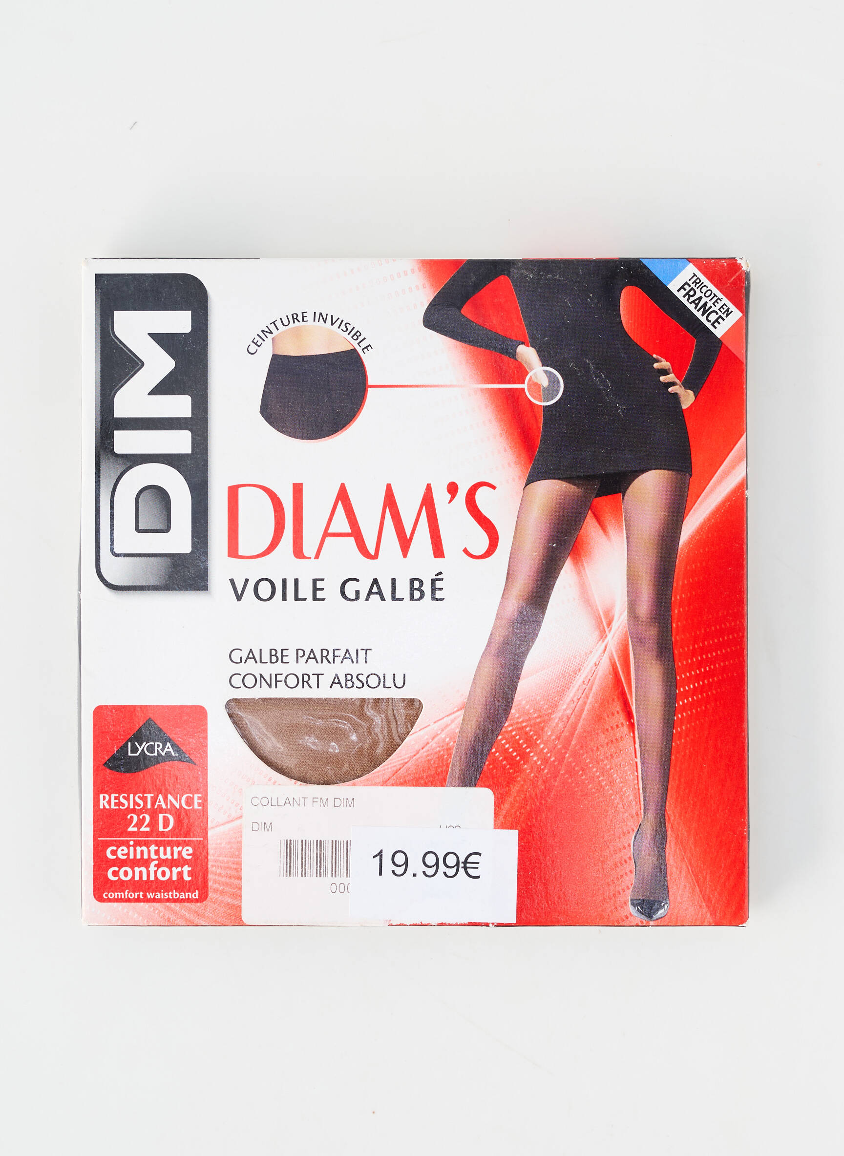 Kojinės tamprumas bežinis DIM moteris