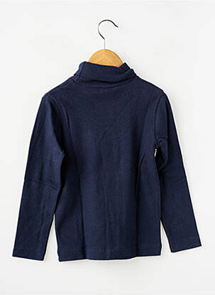 Pusiaučiai tamprumas ilgos rankovės mėlyna PETIT BATEAU vaikas