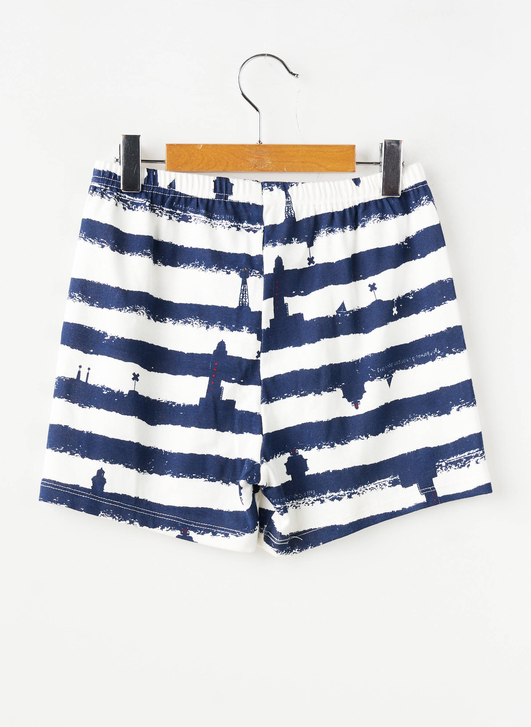 Šortas tamprumas elastinė dydis mėlyna PETIT BATEAU berniukas
