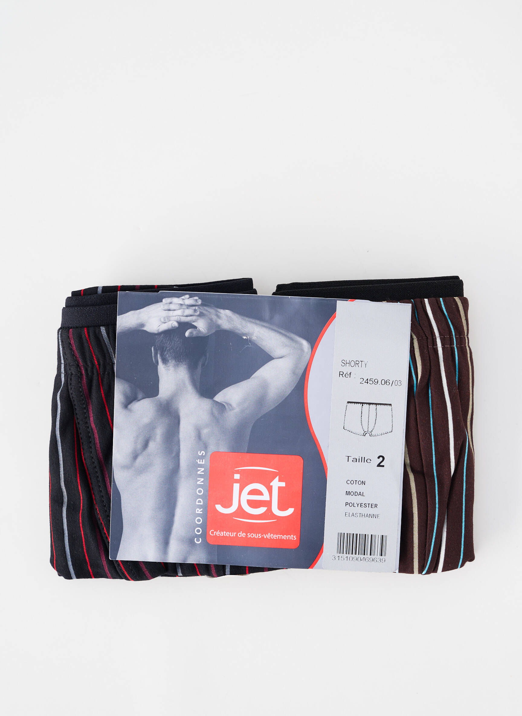 Bokseris tamprumas juodas JET vyras